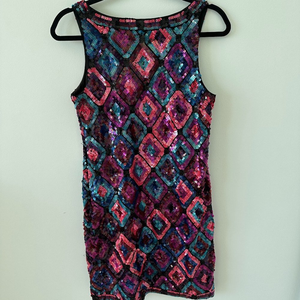 Trina Turk Sequin Cocktail Dress